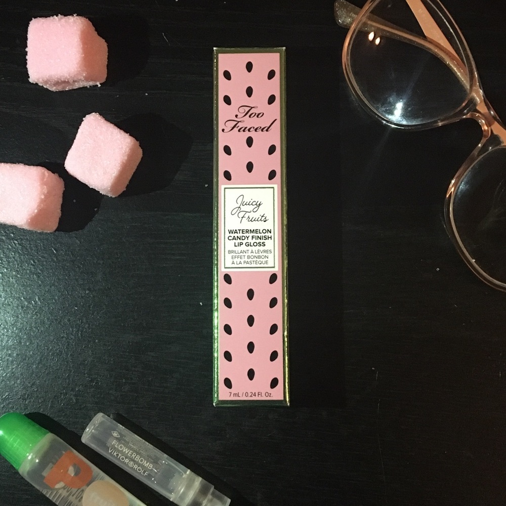 1 LEFT! Watermelon Lip Gloss in A Melon Reasons